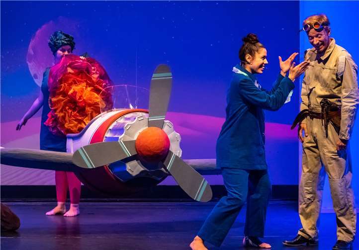Eine Szene aus dem Musiktheater „Der kleine Prinz“. Foto: Theater Lahnstein