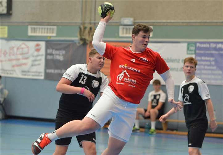 Eine Szene aus dem Spiel der A-Jugend mit Lucas Baldus am Ball, er erzielte vier Tore.Privat