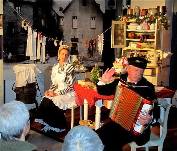 Eine Szene aus dem Theaterstück. -PS-