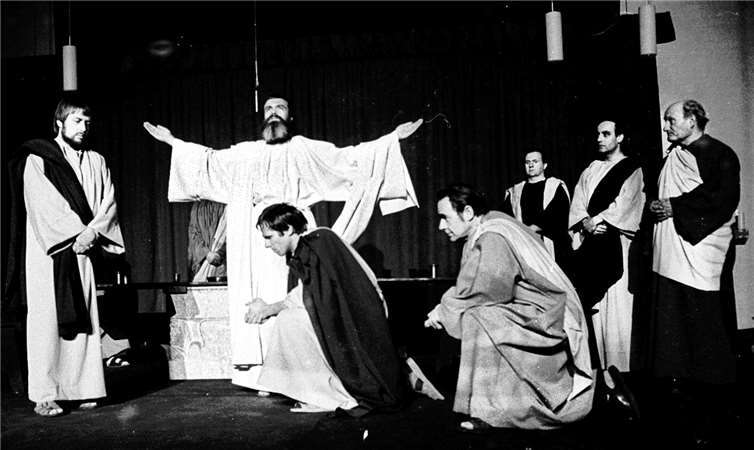 Eine Szene aus der Uraufführung im Jahre 1984.