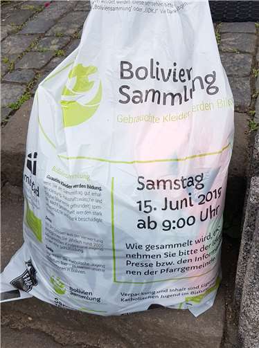 Eine Tüte der Sammlung.Foto: privat