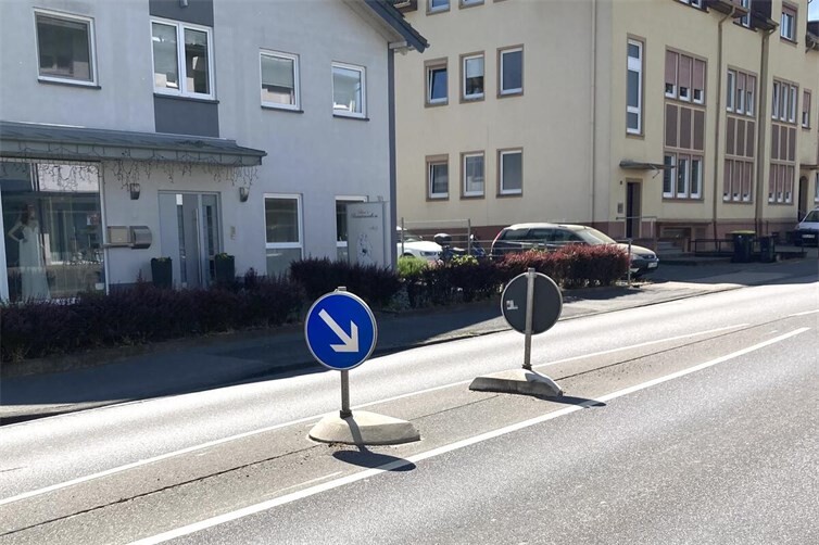 Eine Überquerungshilfe dieser Art möchten die Bewohner der Siedlung 40 Morgen