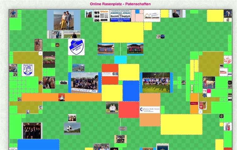 Eine Übersicht zu den bisherigen Platz-Patenschaften. Foto: privat