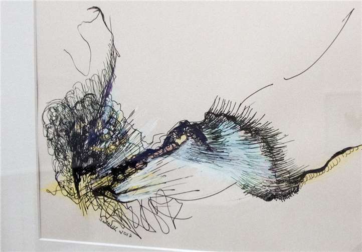 Eine Zeichnung von Sibel Akkulak-Dosch.