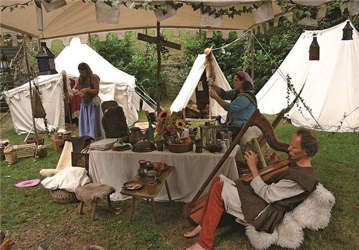 Eine Zeitreise ins Mittelalter.