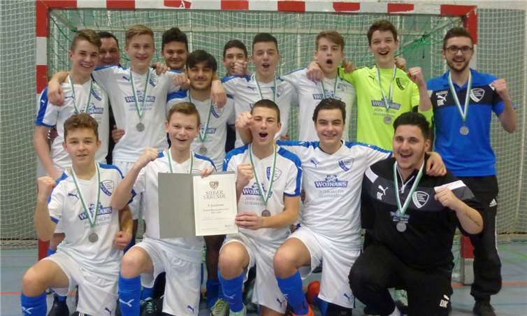 Eine Zitterpartie: Bis zum Ende der regulären Spielzeit 0:0, dann kam das spektakuläre Sechsmeterschießen, das die C-Junioren der EGC Wirges zum Jugend-Rheinlandmeister machte. Fußballverband Rheinland e. V.