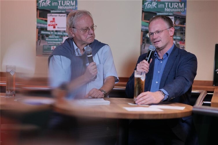 Talk im Turm: Das hat Neuwied noch gefehlt Eine Zuschauerin fasste es kurz zusammen: „Mega! Das hat Neuwied noch gefehlt!“ Foto: Victoria Schneider