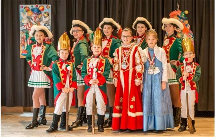 Eine abwechslungsreiche Session liegt hinter dem Nachwuchs der Remagener Prinzengarde.  privat