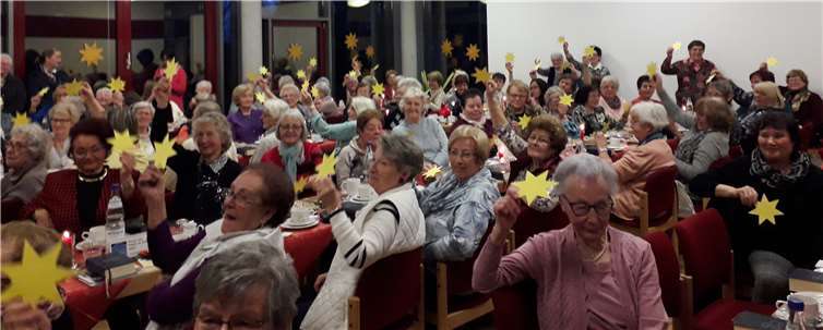 Eine außerordentlich gute Stimmung herrschte bei der vorweihnachtlichen Feier. Foto: privat