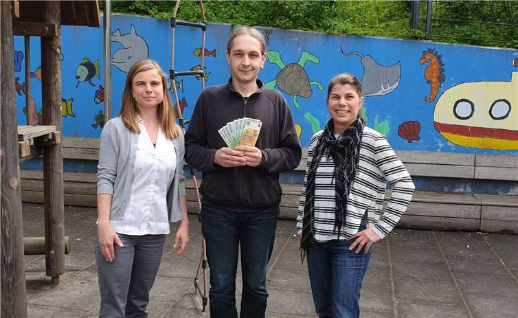 Eine beachtliche Spende konnte übergeben werden.Foto: privat