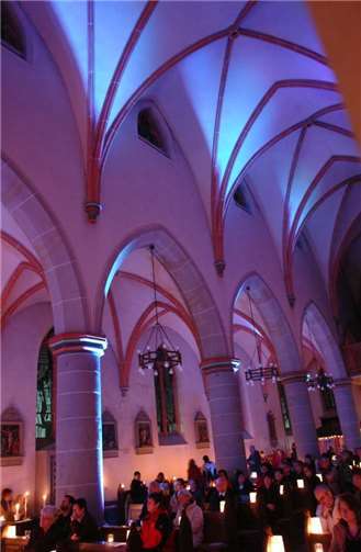 Eine beondere Atmosphäre wird auch in diesem Jahr wieder bei der Nacht der offenen Kirche herrschen. privat