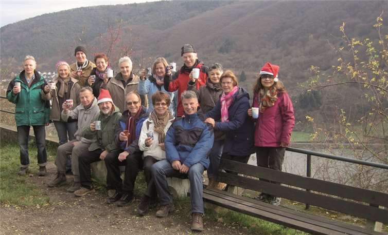 Eine bequeme und rundherum gelungene Jahresabschlusswanderung hatten die Wanderführer für die Mitglieder des TV Remagen ausgesucht.privat