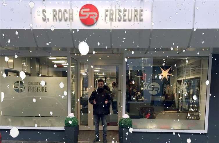 Eine besondere Aktion ließen sich die Friseure von S. Roch einfallen. Foto: privat