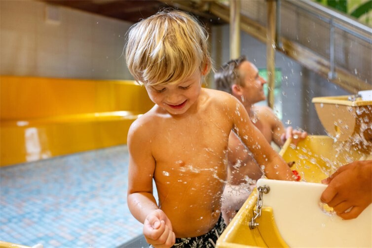 Eine bunte Welt voller Wasserspaß.