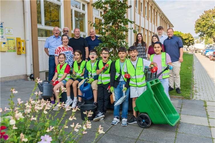 Eine der Maßnahmen umfasst die Aufstellung mobiler Grünelemente.  Foto: Christoph Steinborn / Stadtverwaltung