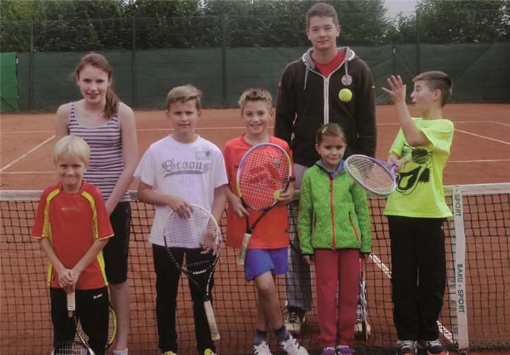 Eine der drei Trainingsgruppen.privat