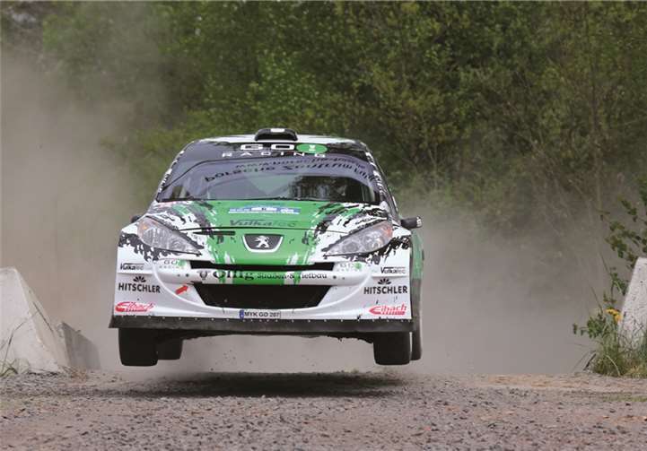 Eine deutliche Steigerung von Dirk Riebensahm und Peter Schaaf im Peugeot 207 S2000 wurde mit dem sechsten Platz belohnt. privat