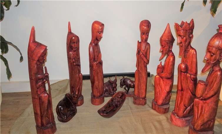 Eine faszinierende Figurengruppe aus Ruanda.