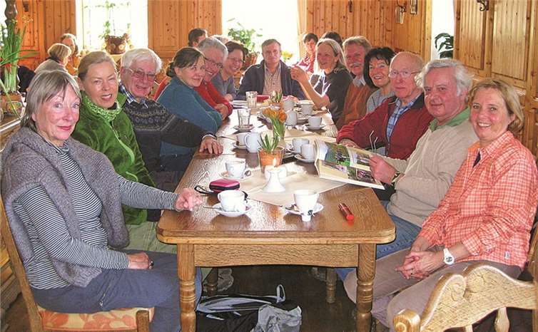 Eine fröhliche Einkehr gehört dazu. privat