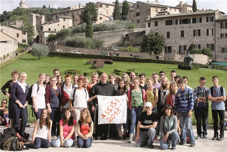 Eine ganz besondere Zeit erlebten die Jugendlichen aus den Dekanaten beim Aufenthalt in Assisi.privat