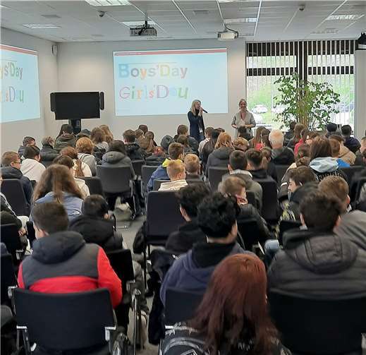 „Eine gelungene Veranstaltung, wir kommen gerne wieder zum nächsten Girls-Day und Boys-Day in 2025“ so der Tenor aller Beteiligten. Foto: Agentur für Arbeit Montabaur/Suzana Ebert