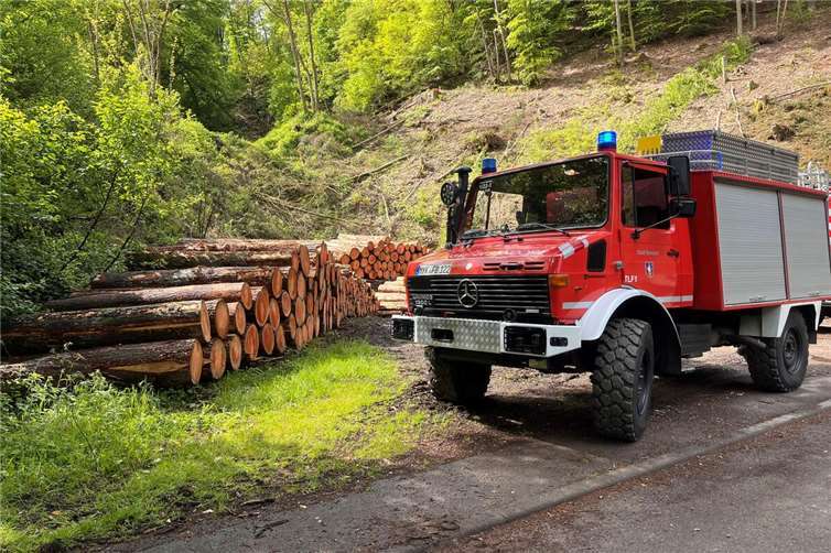Eine groß angelegte praktische Übung im Stadtwald steht an. Foto: Feuerwehr Bendorf