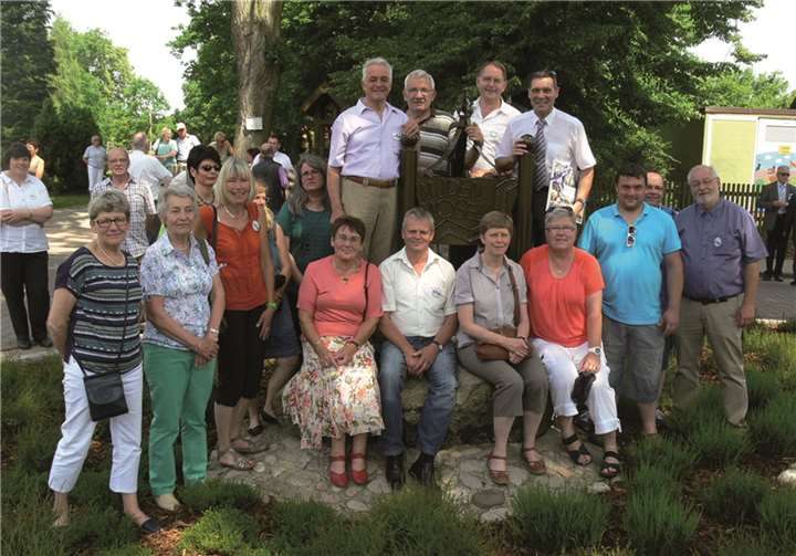 Eine große Abordnung von der Mosel hatte sich auf den Weg gemacht.privat