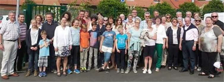 Eine große Gruppe Swisttaler reiste nach Quesnoy-sur-Deûle. privat