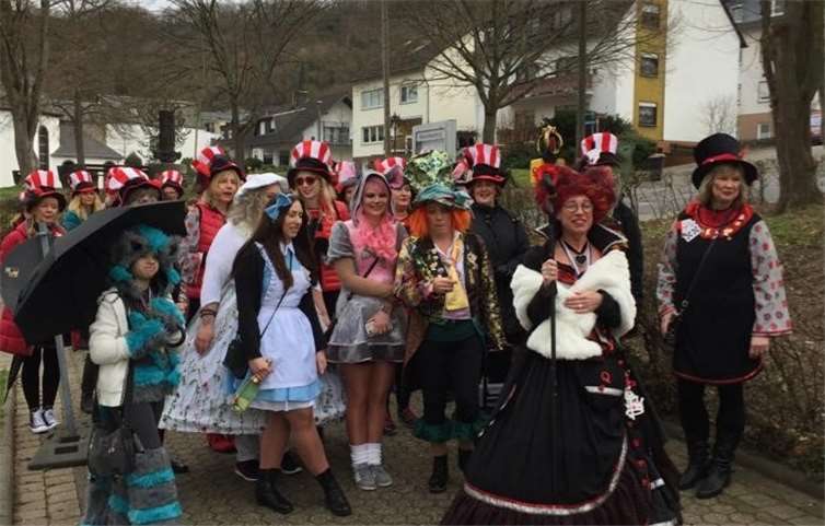 Eine große Gruppe ging im Oberfeller Zug mit. Foto: privat