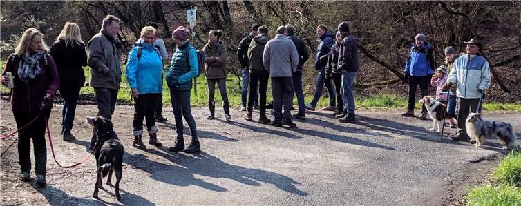 Eine große Gruppe machte sich bei der diesjährigen Vereinswanderung auf den Weg nach Oberdreis. Foto: privat