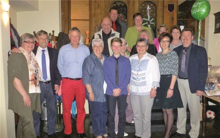 Eine große Karnevalistin - Brigitte Arenz - feierte ihren Geburtstag, im ehrwürdigen Winzerverein von Walporzheim. privat