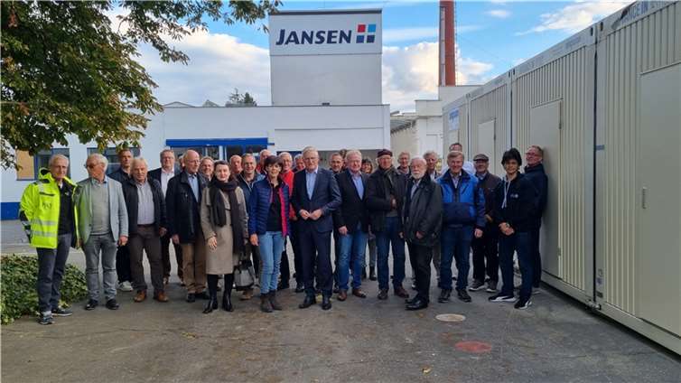 Eine hochinteressante Betriebsbesichtigung der Firma Jansen konnten über 30 Mitglieder des Rotary Clubs Bad Neuenahr-Ahrweiler erleben. Foto: privat