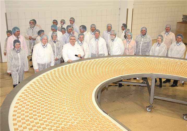 Eine interessante Führung durch die Produktion.