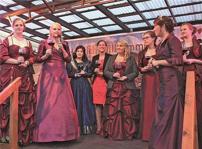 Eine kleine Fragerunde hatte Evelyn Creuzberg (2. v. r.) für ihre Amtskolleginnen aus den anderen Ahrweinorten vorbereitet.