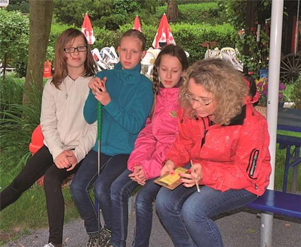 Eine kleine Pause zwischendurch muss sein.