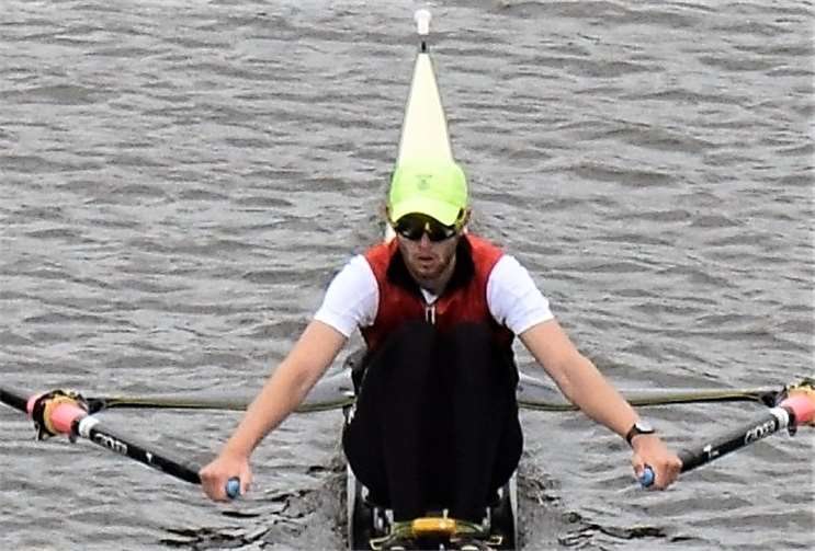 Eine letzte Einer-Entscheidung steht für Tim Bier aus der Gemeinde Dünfus noch aus.Foto: privat