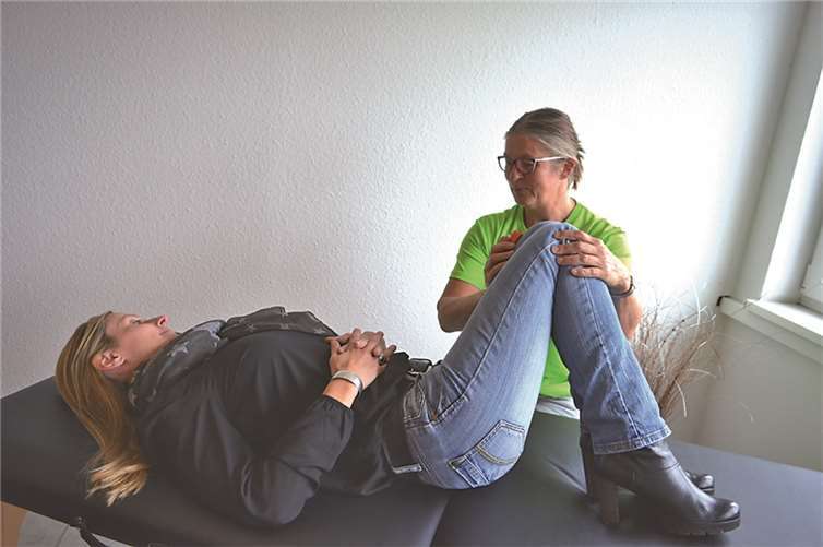 Eine mobee fit-Messung gab Aufschluss über die Beweglichkeit und Dehnungsfähigkeit jedes Einzelnen.