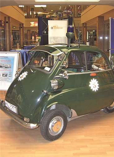 Eine original BMW Polizeiisetta.  Privat