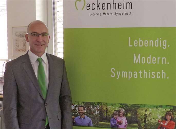 Eine positive Bilanz der Entwicklung in Meckenheim zog Bürgermeister Bert Spilles.WM