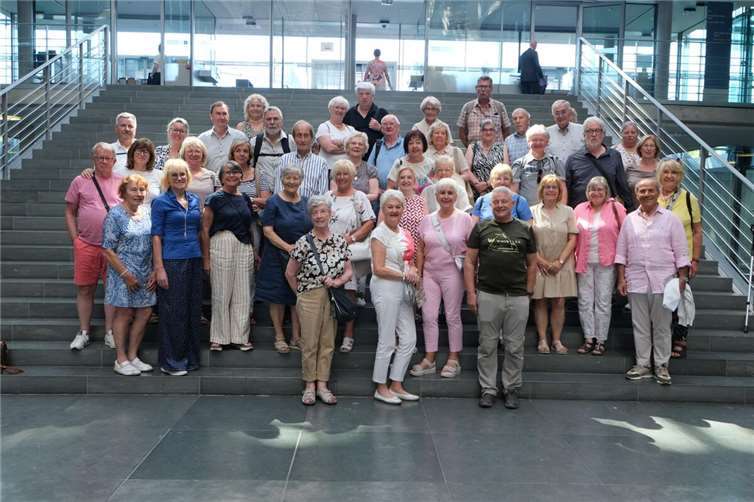 Eine reiselustige Gruppe der Senioren-Union aus dem Kreis Ahrweiler unternahm kürzlich eine mehrtägige Bildungs- und Erlebnisreise in die deutsche Hauptstadt Berlin. Foto: privat