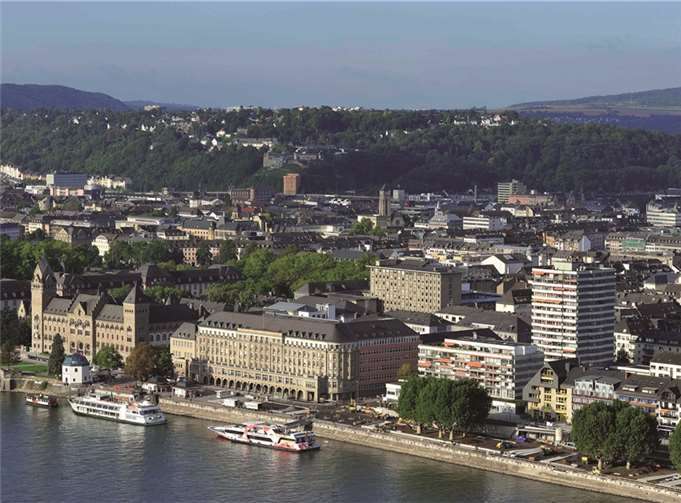 Eine schöne Aussicht bietet die Rheinfront in Koblenz.  Dietmar Guth