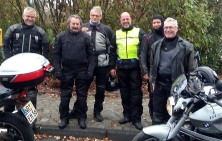 Eine schöne Route hatte man sich für die Jahresabschlussfahrt ausgedacht.  Privat