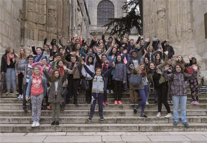 Eine schöne Zeit verbrachten deutsche und französische Schüler miteinander. Martin Reif