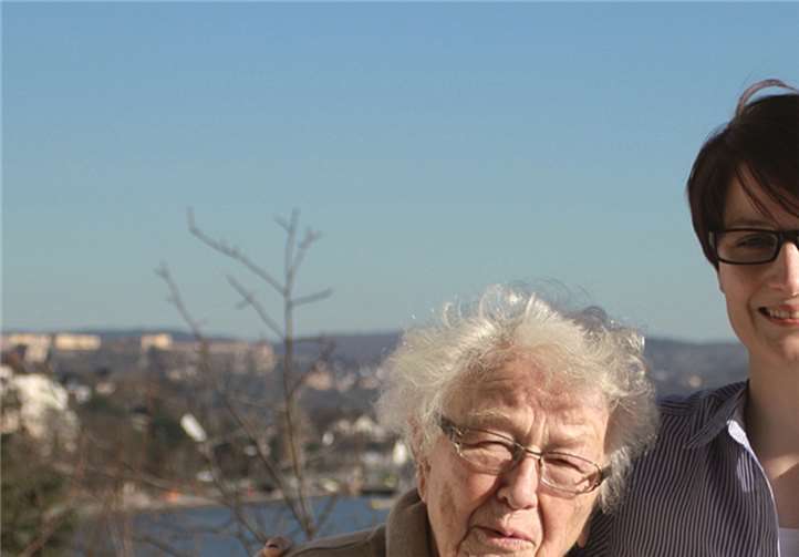 Eine sehr erfüllende Zeit: Irmgard Wolter und Karina Rüst.privat