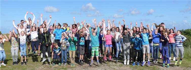 Eine spannende Zeit verlebten die Teilnehmer der Ferienfreizeit auf Ameland.privat