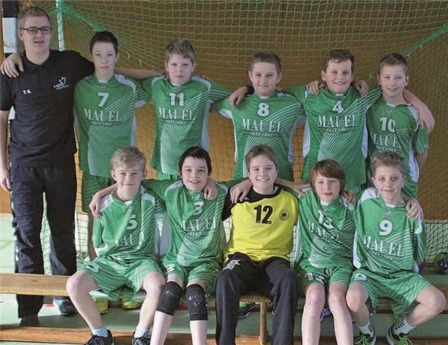 Eine starke Mannschaft: Die D1-Jugend. privat