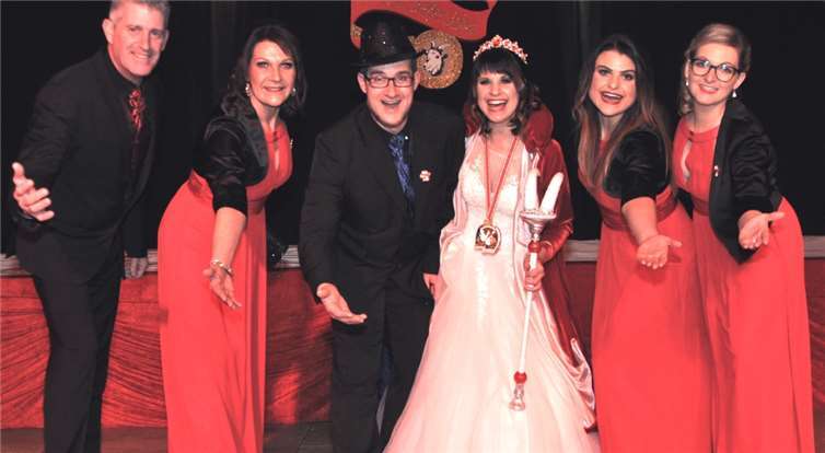 Eine super Mannschaft um die Tollitäten!