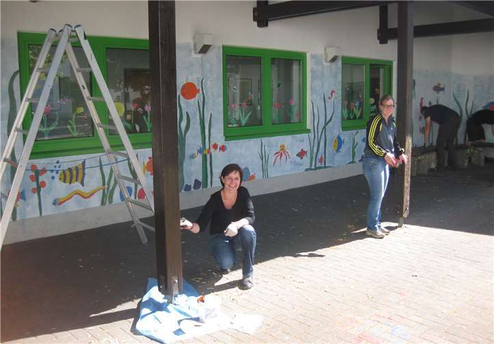 Eine tolle Aktion des engagierten Fördervereins. privat