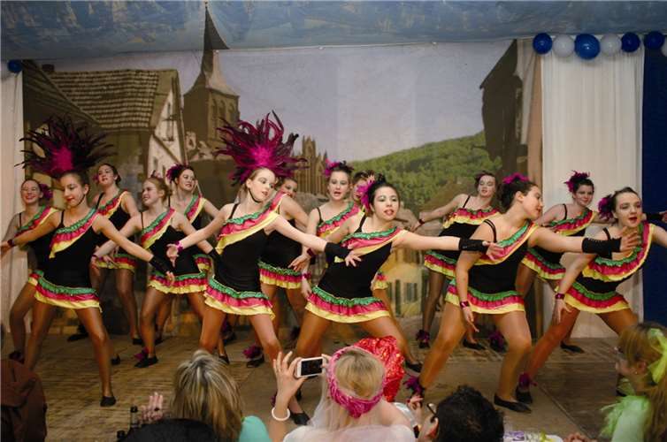 Eine tolle Darbietung der Blue Stars. RÜ