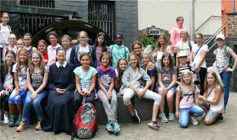 Eine tolle Klassenfahrt erlebten die Mädchen der beiden Klassen gemeinsam in Idar-Oberstein.privat